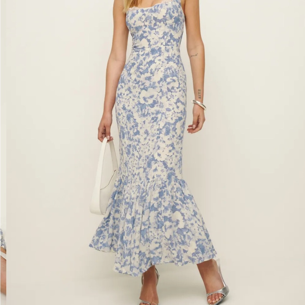 Reformation Irisa Dress - Larkspur (Size 0)